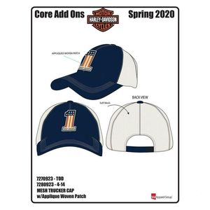 s7270931 Harley KIDS BOY TODD #1 TRUCKER CAP 2-4 s7270931 s7270931