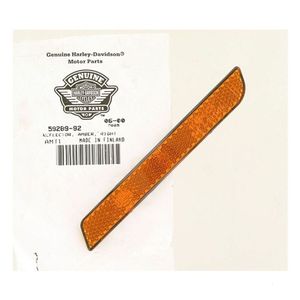 Twincam Softail Dyna Family Collection: 59289-92 Harley REFLECTOR AMBER RH