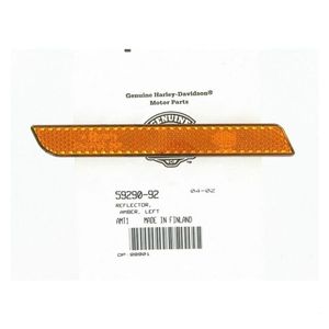 59290-92 Harley REFLECTOR AMBER LH
