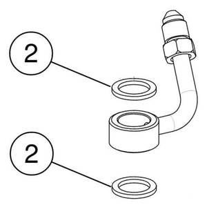 Harley SEALING WASHER M12 COPPER 10600007