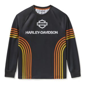 Mens Harley Leisure Wear: Harley JERSEY-KNITBLACK 96727-25VM