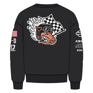Mens Harley Leisure Wear: Harley CREWNECK-KNITFACTORY RACINGB 96371-26VX