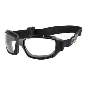 haben03 HARLEY Mens Bend Clear Lens Goggles, Collapsible Black Frames HABEN03 haben03
