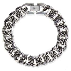 Harley Official Licenced: shb0024-8 Harley BRACELET INFERNO SERPENT CHAIN STAINLESS shb0024-8 shb0024-8