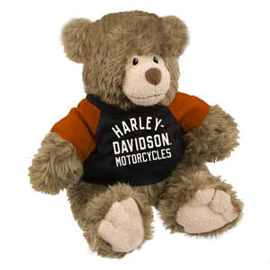 Baby And Kids: s995-9520 Harley BIG ED 14INCH HUGGY BEAR ORG/ BLACK  s995-9520 s995-9520