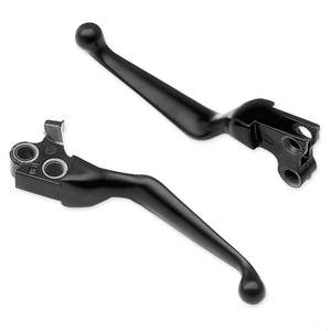 H D Handlebars Levers Controls: 42275-07a Harley Black Hand Control Lever Kit 42275-07A