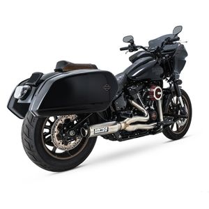 Milwaukee Eight Family Collection: VANCE & HINES SUPERSPORT 2-1 EXHAUST SYSTEM IN BRUSHED STAINLESS STEEL FOR HARLEY DAVIDSON 2018-2026 SOFTAIL MODELS (EXCL. FAT BOY & BREAKOUT) V27337 V27337