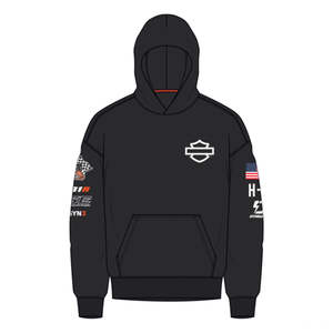 Harley HOODIE-KNITFACTORY RACINGBLA 96369-26RX