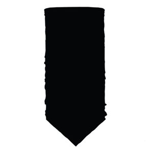 hg80000 Harley HAIR GLOVE SOLID BLACK BANDANA TUBE hg80000