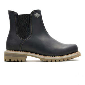 Harley wo-d84842 Harley BOOT  WOMENS  GYNGER PULL ON 5.5`` BLACK wo-d84842