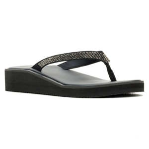 Harley wo-d84858 Harley SANDAL  WOMENS  BROSLIN BLING BLACK wo-d84858