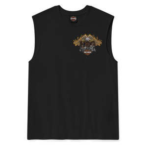 Harley MUSCLE TEE-KNITHOGFULL THROT 96793-26VM