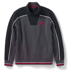 Mens Harley Leisure Wear: Harley PULLOVER-KNITBLACKGREYORANG 96281-26VM