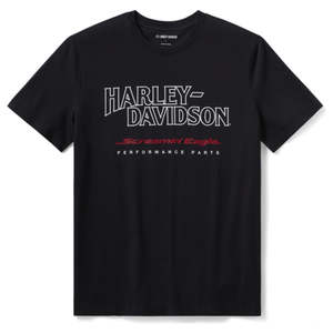 Mens Harley Leisure Wear: Harley TEE-KNITBLACK 96291-26VM