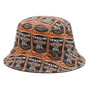 Mens Accessories: Harley HAT-BUCKETWOVENBLACK PRINT 97608-26VX