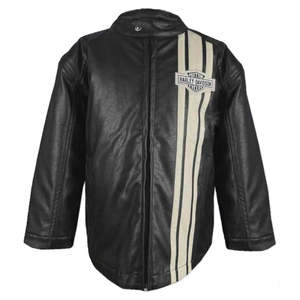 s608-0229-6 Harley S608-0229-6 Harley-Davidson® Little Boys' Striped Bar & Shie&hellip;