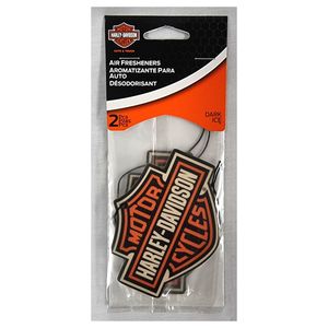 pc5564 Harley HD B and S DIE CUT 2 PACK PAPER AIR FRESHENER DARK pc5564 pc5564