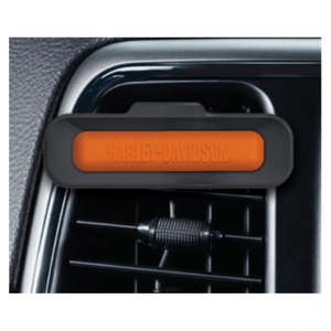pc5304 Harley HD TEXT LOGO DELUXE VENT CLIP AIR FRESHENER pc5304 pc5304