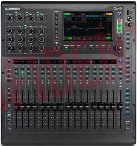 Mixers: A&H QU5 Digital mixing console with 16 faders