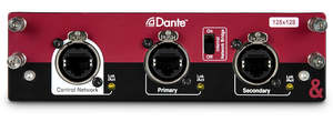 Dante Audio Interface Card for dLive & Avantis Mixers