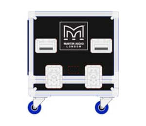 Martin Flightcase for XE300 x 2