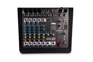 Analogue Mixers: ZEDi 10 Mixer 4 Mono+2 Stereo 2 Aux 4Track USB Interface