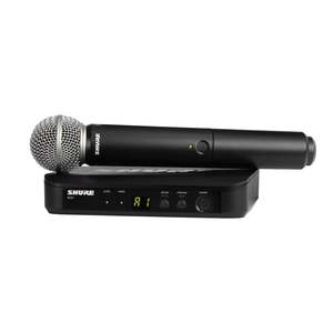 Hire: Shure BLX24/SM58 Wireless Handheld Microphone