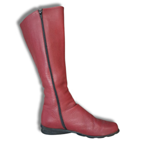 Arche - Red Leather Boot - Size 38