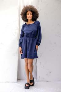 ReCreate - Mahina Dress In Ink - Sizes 10-16
