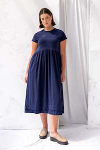 ReCreate - Dune Dress In Ink - Sizes 8-16