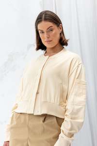 ReCreate - Dylan Jacket In Cream- Size XL