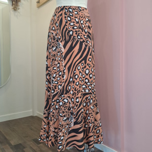 Amaya - Leopard Print Skirt - Size 12