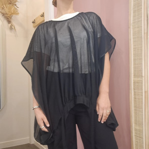 Bittermoon - Mesh Tie Top - Size S
