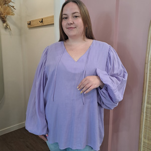 Stella Royal - Avery Long Sleeve Top - Size 4 (20-22) - BNWT