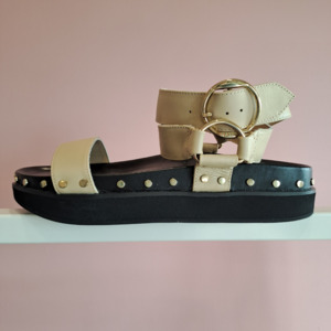 Shoes: LA Tribe - Studded Sandal - Size 39 / 8.5