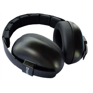 Accessories: Onyx Black Earmuffs 0-2 yrs old