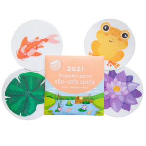 Accessories: Zazi Slip-Safe Bath Spots - Garden Pond