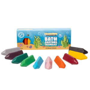 Arts Crafts: Honeysticks Bath Crayon Triangles
