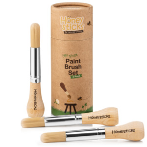 Arts Crafts: Honeysticks My First Paintbrush Set