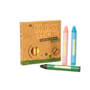 Honeysticks Beeswax Crayons Jumbos 8 Pack