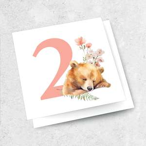 Cards Wrap: 2 Year Birthday Card