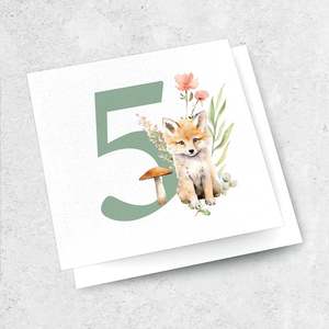 Inkbomb: 5 Year Birthday Card