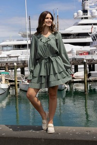 Vera Dress Sage Green