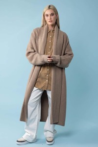 Hazel Knit Cardigan Caramel