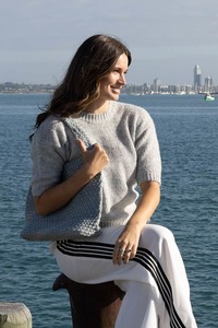 Womens Sweaters: Annalee Knit Grey