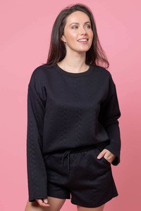Womens Sweaters: Fiona Sweater Black