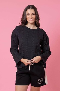 Womens Sweaters: Kylo Sweater Black
