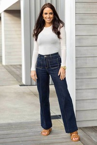 Xena Wide Leg Dark Denim Jean