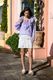 Florence Mini Skirt Lilac