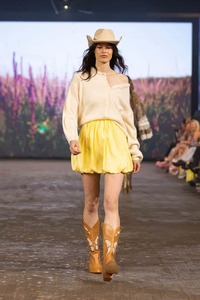 Skirts: Olivia Mini Skirt Yellow